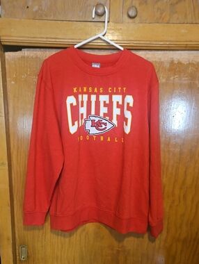 Kansas City Chiefs Red Crewneck Sweatshirt